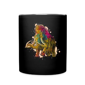 Mammoth - Full Colour Mug - black - Front