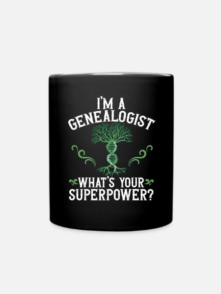 Généalogie Généalogie Généalogiste - Mug uni - noir