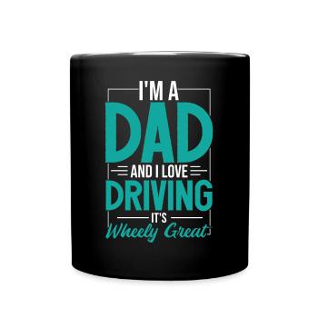 Wortspiel Liebhaber Vater Witze Humor Vatertag - Tasse einfarbig - Schwarz - Vorne