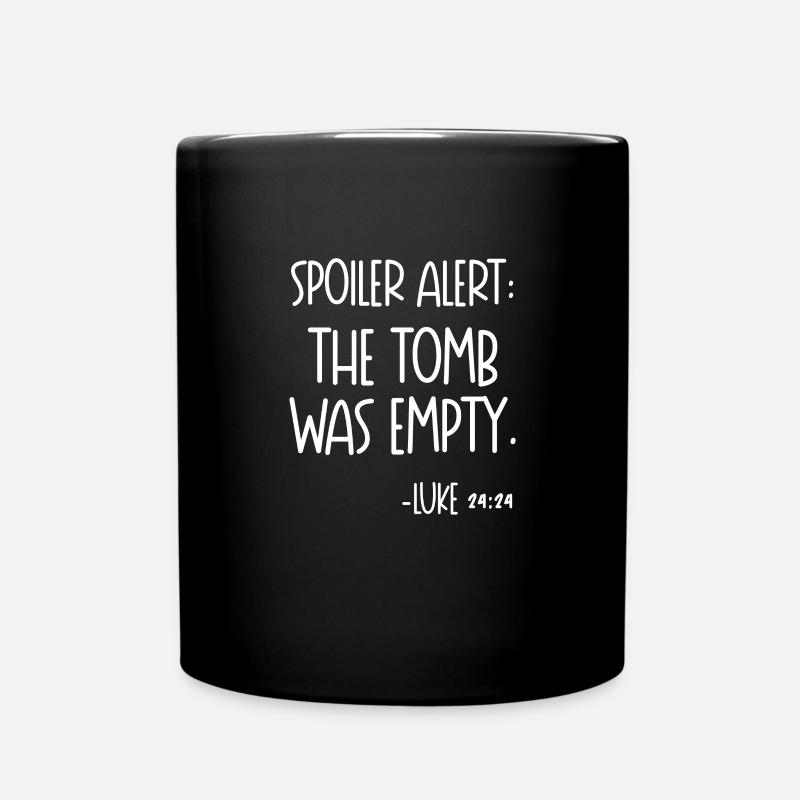 Bible Bible Versets chrétiens Don de Jésus - Mug uni - noir