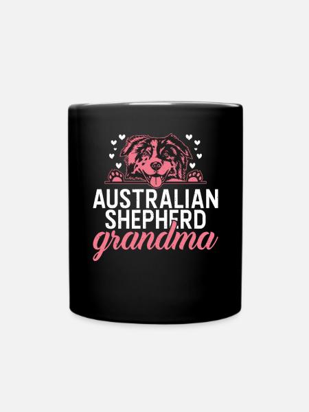 Cadeaux de berger australien - Mug uni - noir
