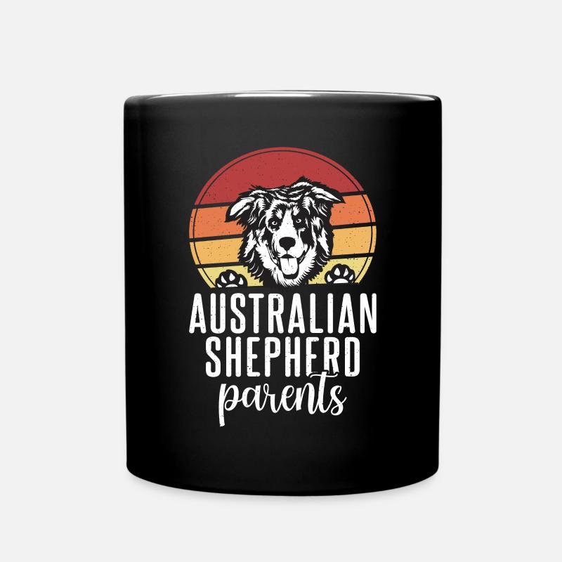 Cadeaux de berger australien - Mug uni - noir