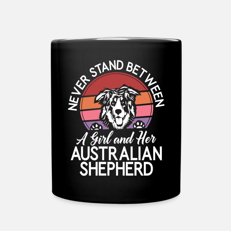 Cadeaux de berger australien - Mug uni - noir
