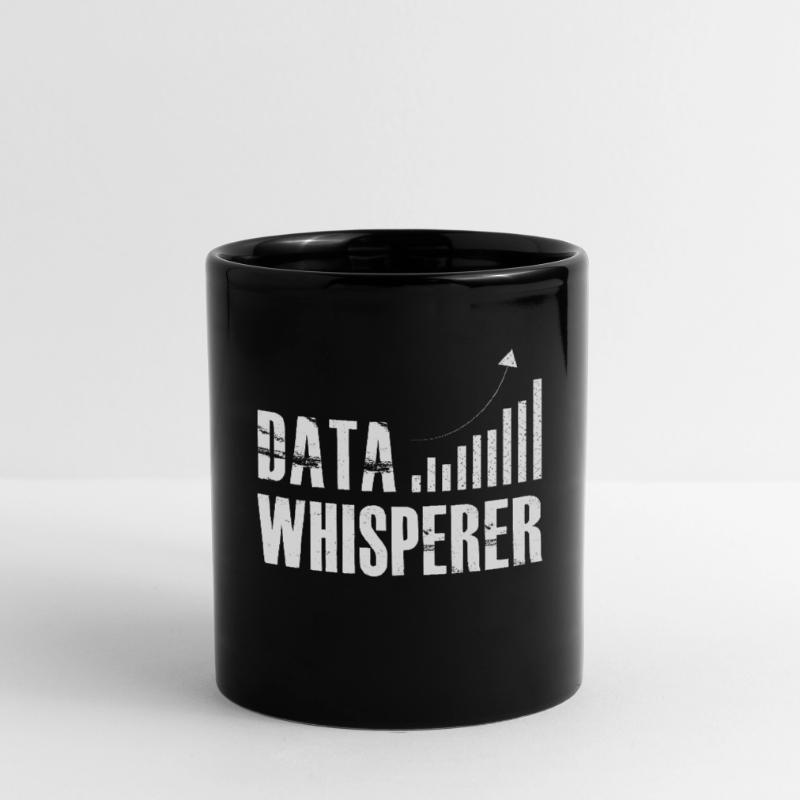 Data Whisperer Science Analyst Software Engineer Full Colour Mug