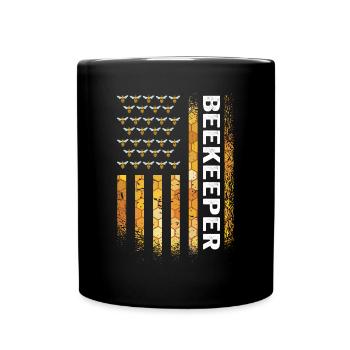 Apiculteurs Abeilles Abeilles mellifères Apiculture - Mug uni - noir - Devant