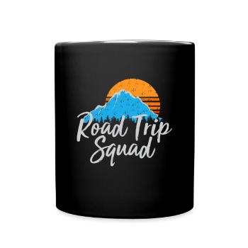 Road Trip Squad | Tour itinérant Souvenir Giftjoyr - Mug uni - noir - Devant