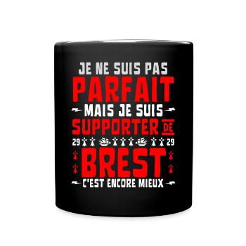 Supporter Brest Ultras Football - Mug uni - noir - Devant