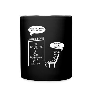 Chemistry Student - Science Teacher Chemist - Full Colour Mug - black - Front