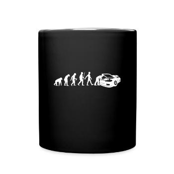 Drôles de conceptions mécaniques pour les hommes Papa Ingénieurs de voiture E - Mug uni - noir - Devant