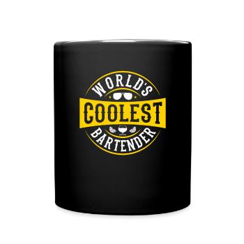 Serveuse Barman Serveur serveur - Mug uni - noir - Devant