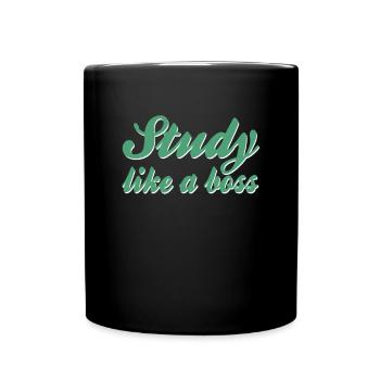Étude Dire - Mug uni - noir - Devant