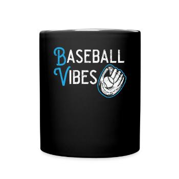 Baseball Lover Baseball Player Baseball Coach - Full Colour Mug - black - Front