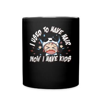 Being Bald Bald Guy With A Beard Bald Dad - Full Colour Mug - black - Front