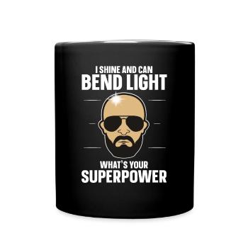 Being Bald Bald Guy With A Beard Bald Dad - Full Colour Mug - black - Front