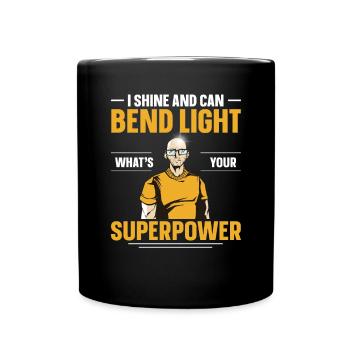 Being Bald Bald Guy With A Beard Bald Dad - Full Colour Mug - black - Front