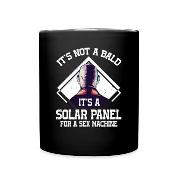 Being Bald Bald Guy With A Beard Bald Dad - Full Colour Mug - black - Front
