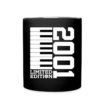 KLAVIER 25. GEBURTSTAG PIANO LIMITED EDITION 2001 - Tasse einfarbig - Schwarz - Vorne
