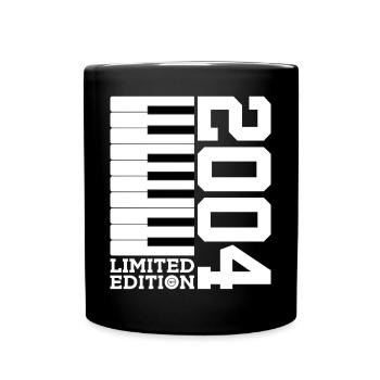 KLAVIER 22. GEBURTSTAG PIANO LIMITED EDITION 2004 - Tasse einfarbig - Schwarz - Vorne