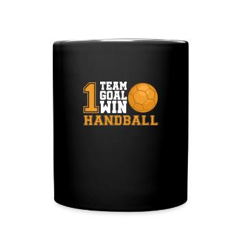 Handball - Full Colour Mug - black - Front