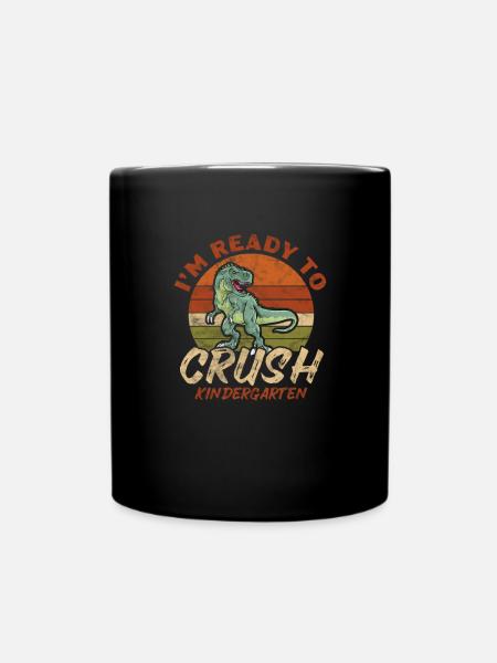 Kindergarten - Tasse einfarbig - Schwarz