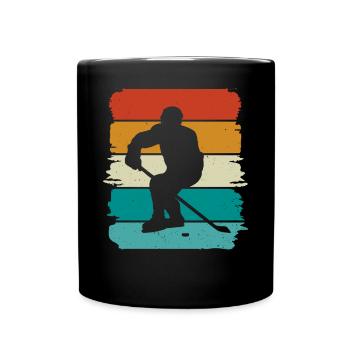 Eishockey Hockey sur glace - Mug uni - noir - Devant