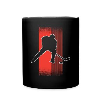 Eishockey Hockey sur glace - Mug uni - noir - Devant