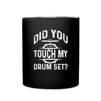 Drums Quote Drummer Music Band Drum Musician - Mug uni - noir - Devant