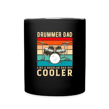 Batterie Drummer Funny Drumming Drums Drumset - Mug uni - noir - Devant
