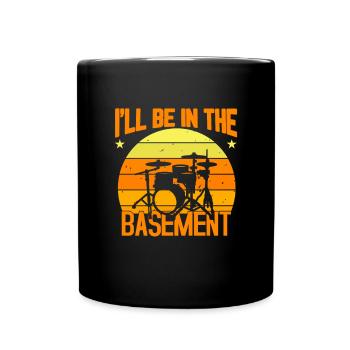Batterie Drummer Funny Drumming Drums Drumset - Mug uni - noir - Devant