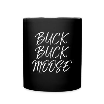 Buck Buck Elch Idee Outdoors Lustige Jagd Zitat - Tasse einfarbig - Schwarz - Vorne