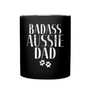 Australian Shepherd Gifts - Full Colour Mug - black - Front