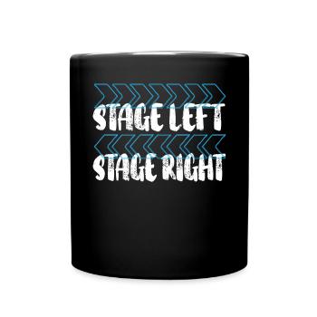 Theaterprobe Darsteller Künstler Schauspielerin Schauspieler - Tasse einfarbig - Schwarz - Vorne