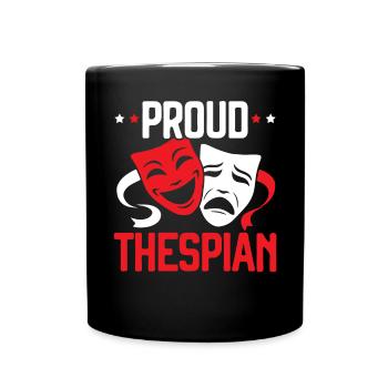 Theaterprobe Darsteller Künstler Schauspielerin Schauspieler - Tasse einfarbig - Schwarz - Vorne