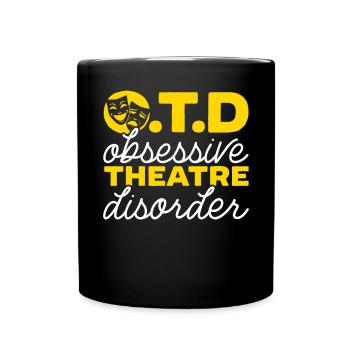 Theaterprobe Darsteller Künstler Schauspielerin Schauspieler - Tasse einfarbig - Schwarz - Vorne