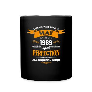 Les légendes sont nées en mai 1969 - Mug uni - noir - Devant