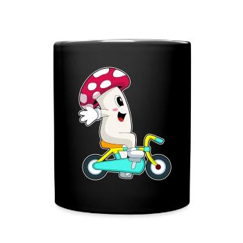 Vélo Pilz - Mug uni - noir - Devant