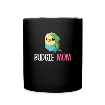 Perruche perruche, perruche - Mug uni - noir - Devant