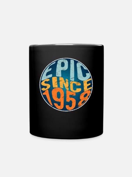 Episch Seit 1958 - Tasse einfarbig - Schwarz