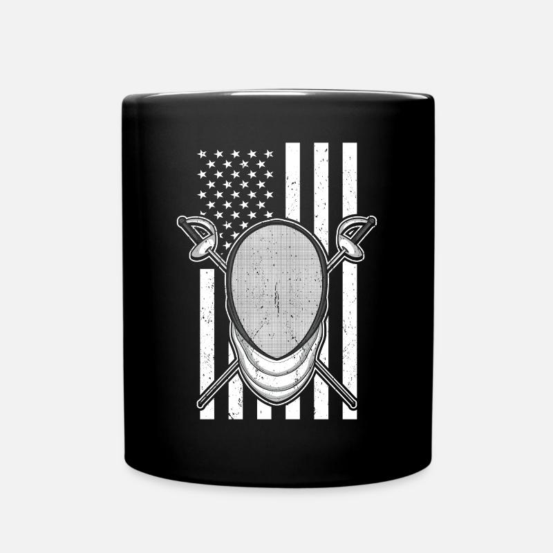 Escrimeur d’escrime - Mug uni - noir
