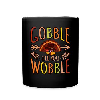 Devour them until they - Full Colour Mug - black - Front