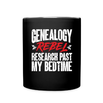Généalogie Généalogie Généalogiste - Mug uni - noir - Devant