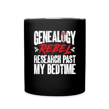 Généalogie Généalogie Généalogiste - Mug uni - noir - Devant