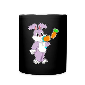 Bulles de savon Bunny - Mug uni - noir - Devant