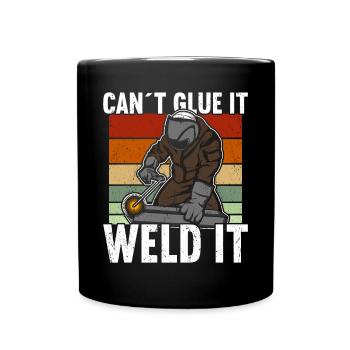 Soudeurs soudeurs - Mug uni - noir - Devant