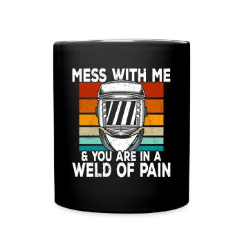Soudeurs soudeurs - Mug uni - noir - Devant