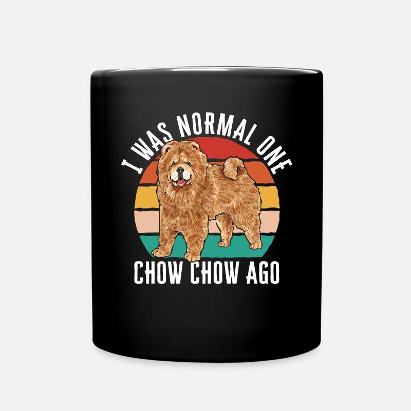 Chow Chow Chien - Mug uni - noir