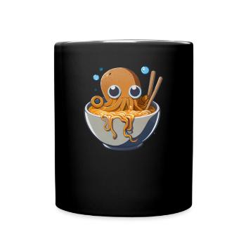 Mais le premier poulpe sucré ramen mange des ramen - Mug uni - noir - Devant