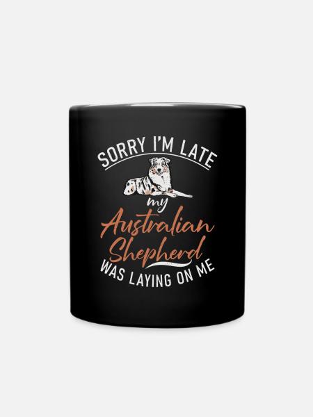 Australian Shepherd Gifts - Full Colour Mug - black