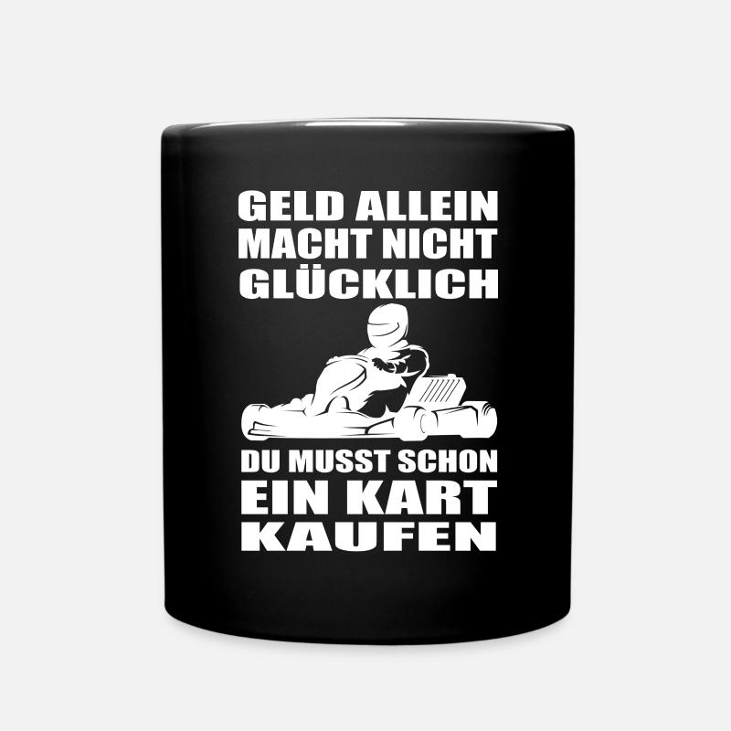 Kart - Tasse einfarbig - Schwarz