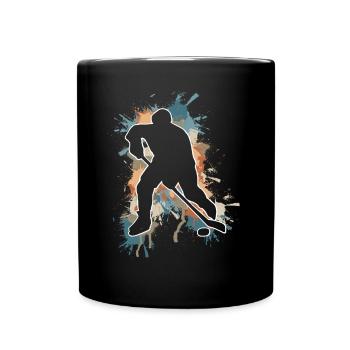 Eishockey Hockey sur glace - Mug uni - noir - Devant